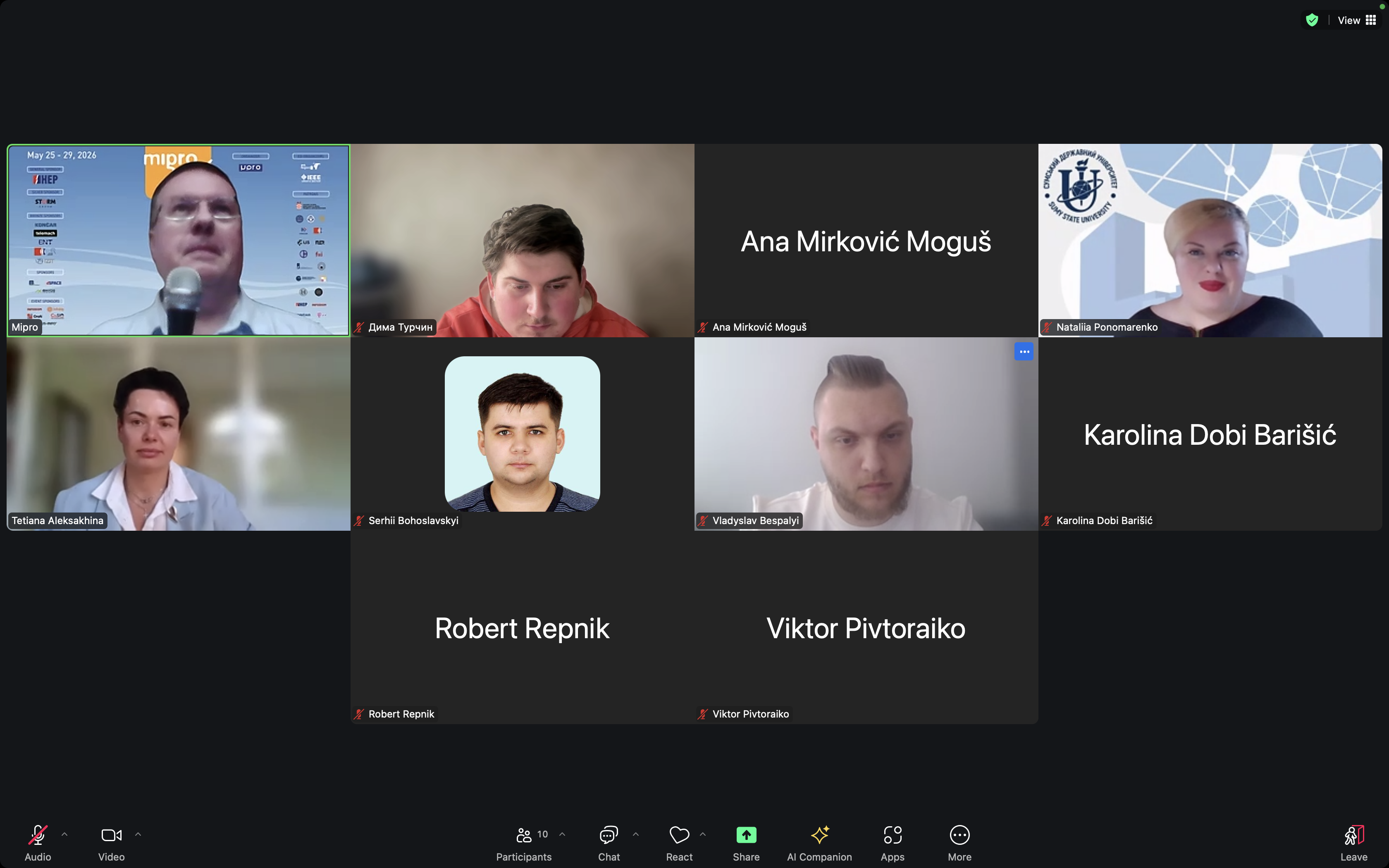 Цифрові інструменти наукового пошуку: аспіранти СумДПУ представили дослідження на MIPRO 2026 / Digital Research Tools: Sumy State Pedagogical University Graduate Students Presented Their Research at MIPRO 2026 