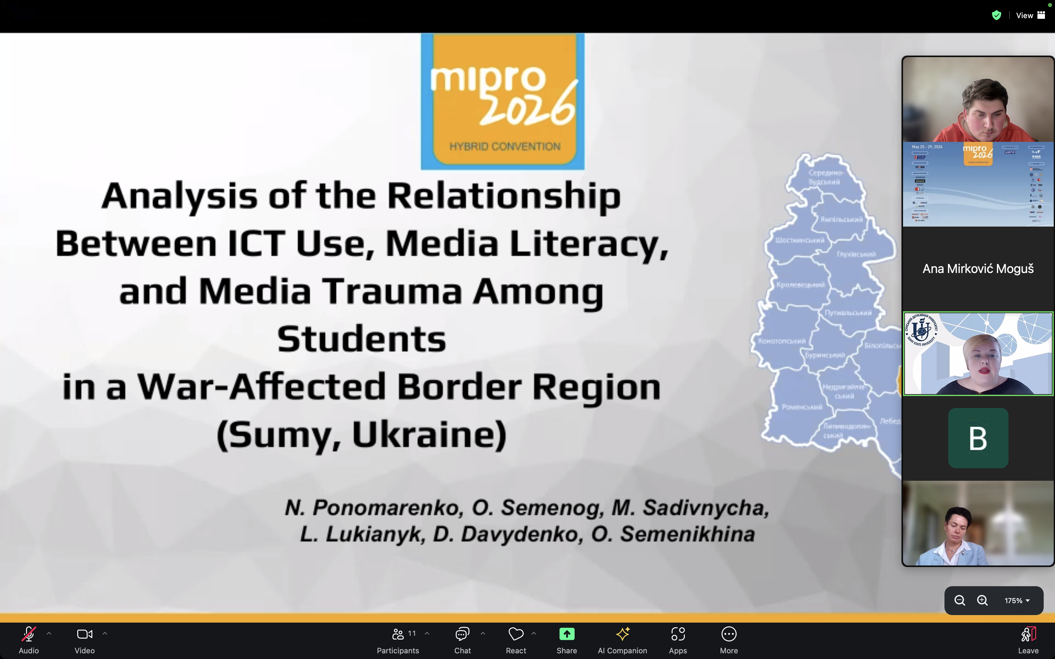 Студентська наука в міжнародному просторі: дослідження СумДПУ про ІКТ, медіаграмотність і медіатравму / Student Research on the International Stage: A Study by Sumy State Pedagogical University on ICT, Media Literacy, and Media Trauma